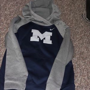 Youth Nike Michigan sweatshirt